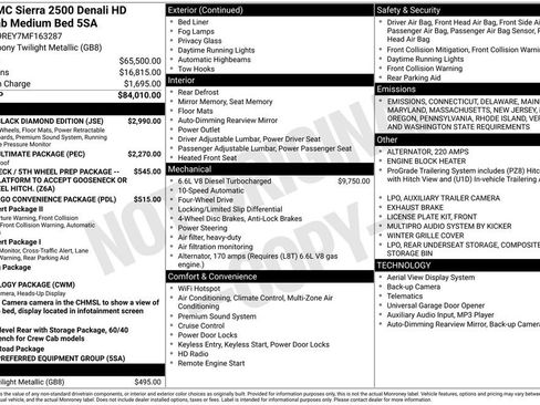 Used 2021 GMC Sierra 2500 Denali w/ Denali Black Diamond Edition image 46