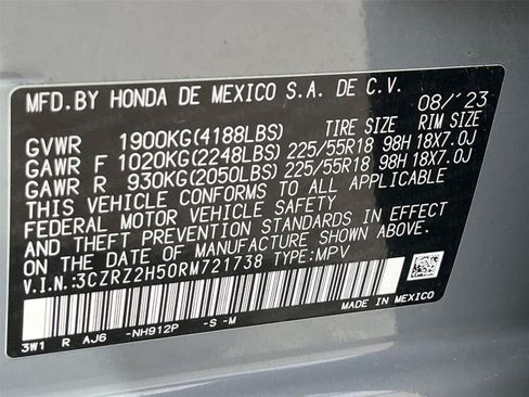 Used 2024 Honda HR-V Sport image 35