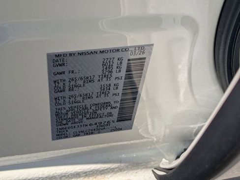 New 2026 Nissan Frontier SV w/ SV Convenience Package RWD image 35