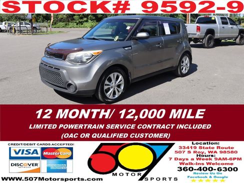 Used 2015 Kia Soul + FWD image 2