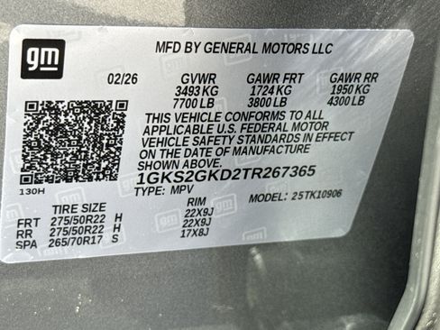 New 2026 GMC Yukon XL Elevation w/ Elevation Premium Package AWD/4WD image 38