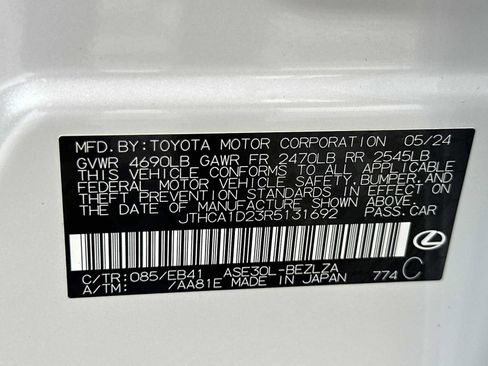 Used 2024 Lexus IS 300 w/ Comfort Package image 29