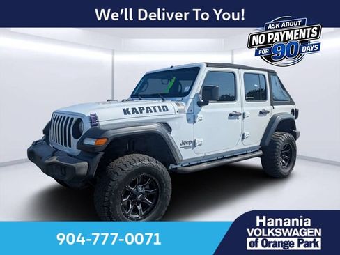 Used 2019 Jeep Wrangler Unlimited Sport S AWD/4WD image 7