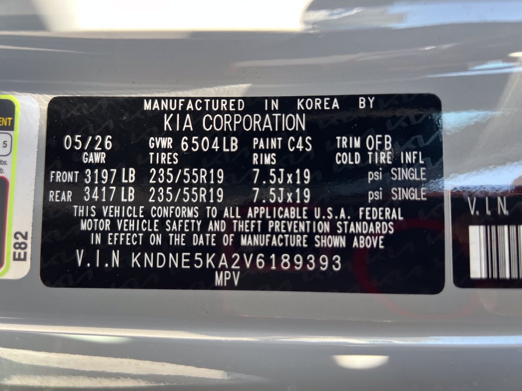 New 2027 Kia Carnival SX Prestige FWD image 28