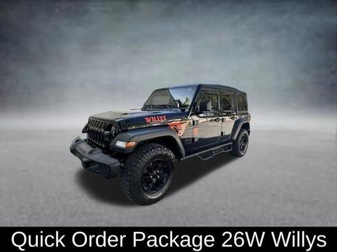 Certified 2022 Jeep Wrangler Unlimited Sport AWD/4WD image 3