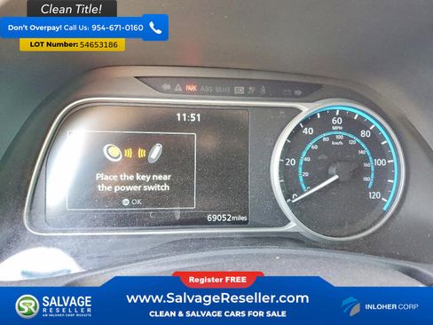 Used 2018 Nissan Leaf SV w/ SV Technology Package FWD image 12