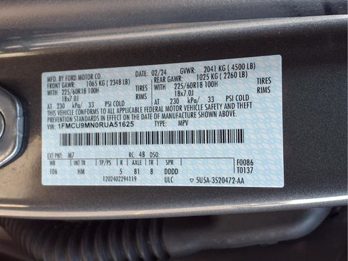 Used 2024 Ford Escape ST-Line w/ Tech Pack #1 image 22