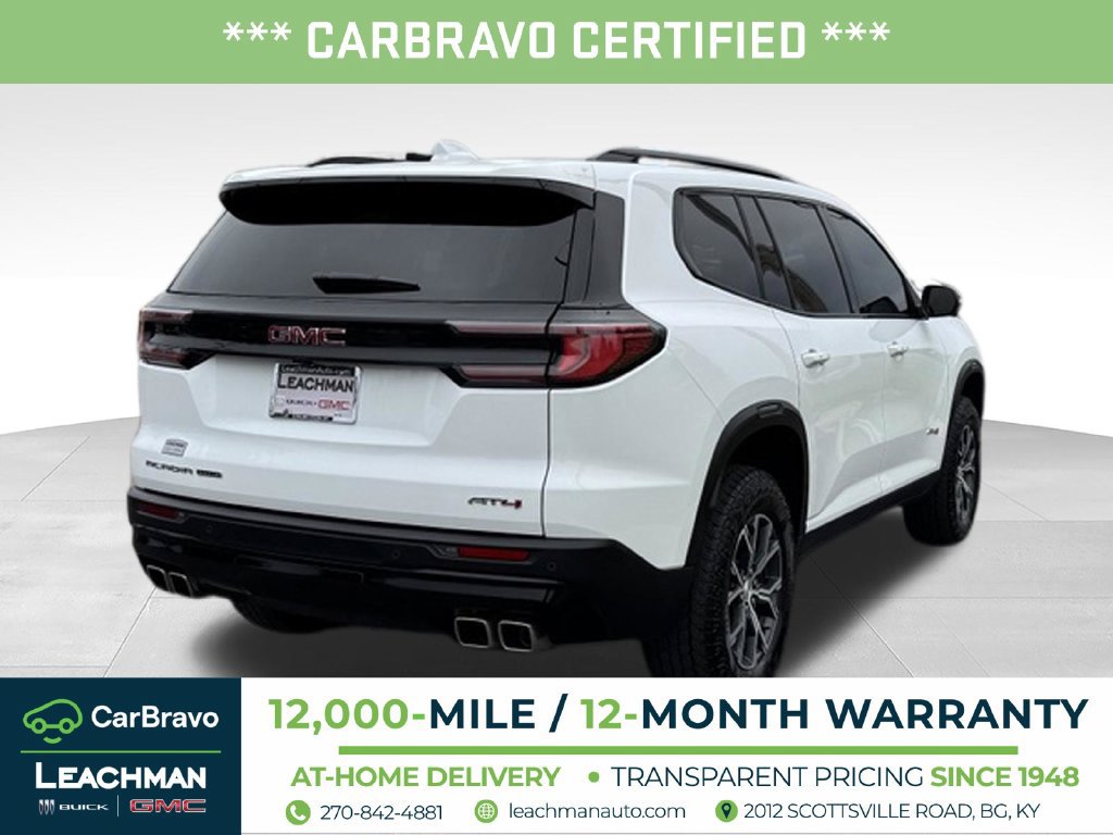 Used 2025 GMC Acadia AT4 w/ LPO, Floor Liner Package AWD/4WD image 3
