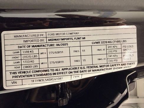 Used 2025 Ford F150 XLT w/ Equipment Group 301A Standard AWD/4WD image 53