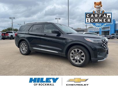 Used 2025 Ford Explorer Platinum