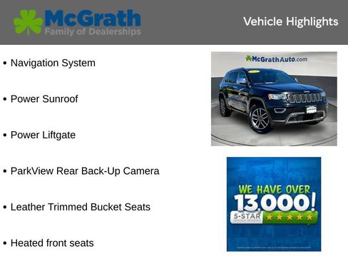 Used 2019 Jeep Grand Cherokee Limited AWD/4WD image 6