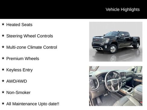 Used 2023 GMC Sierra 3500 Denali w/ Denali Ultimate Package AWD/4WD image 21
