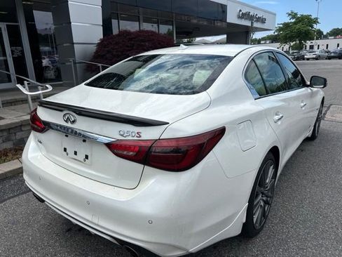 Used 2019 INFINITI Q50 Red Sport 400 w/ Proactive Package AWD/4WD image 3