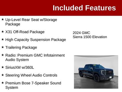 Used 2024 GMC Sierra 1500 Elevation w/ Elevation Premium Package