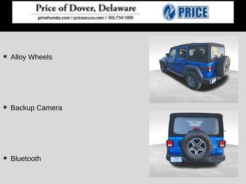 Used 2021 Jeep Wrangler Unlimited Sport AWD/4WD image 2