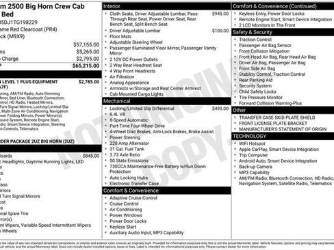 Certified 2026 RAM 2500 Big Horn AWD/4WD image 2