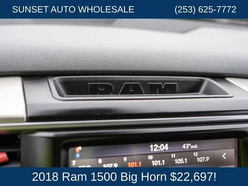 Used 2018 RAM 1500 Big Horn AWD/4WD image 49