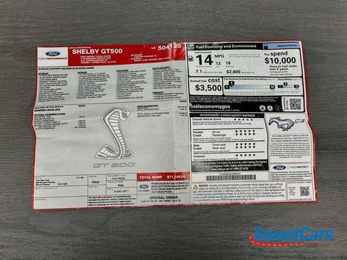 Used 2020 Ford Mustang Shelby GT500 RWD image 50