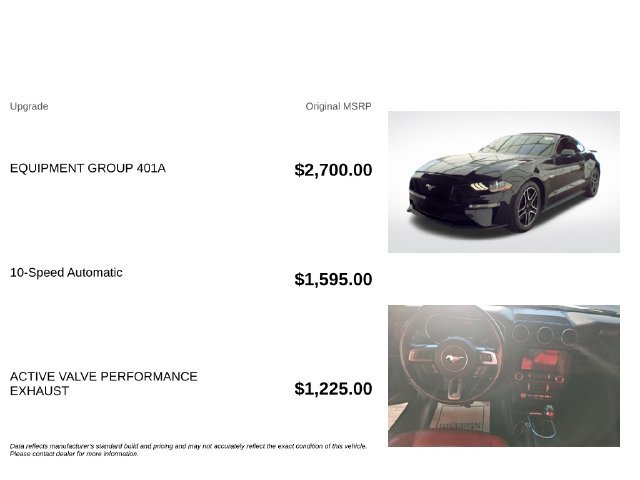 Used 2022 Ford Mustang GT Premium w/ Equipment Group 401A RWD image 3