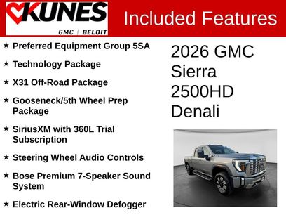 New 2026 GMC Sierra 2500 Denali w/ Technology Package