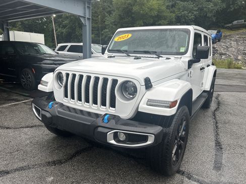 Certified 2023 Jeep Wrangler Unlimited Sahara w/ Cold Weather Group AWD/4WD image 1