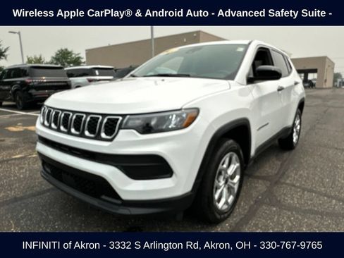 Used 2025 Jeep Compass Sport AWD/4WD image 1