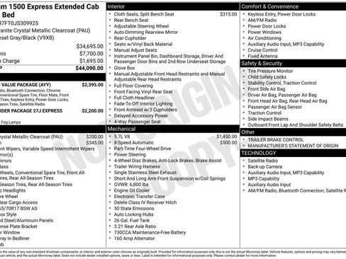 Used 2018 RAM 1500 Express w/ Express Value Package AWD/4WD image 30