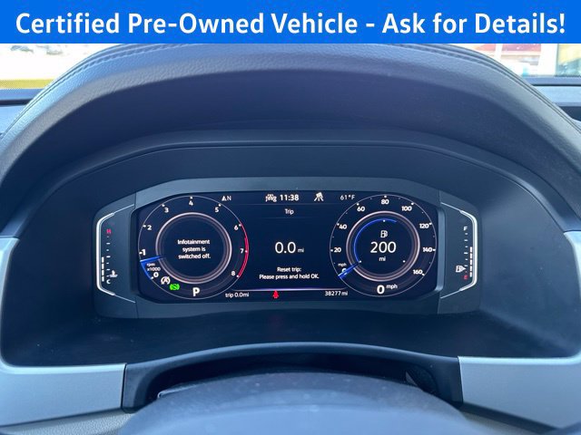 Certified 2022 Volkswagen Atlas SE w/ Panoramic Sunroof Package AWD/4WD image 16