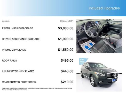 Used 2014 INFINITI QX60 FWD w/ Premium Plus Package image 5