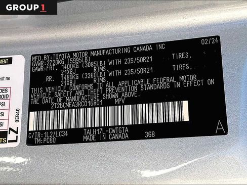 Used 2024 Lexus RX 500h F Sport w/ Convenience Package image 36