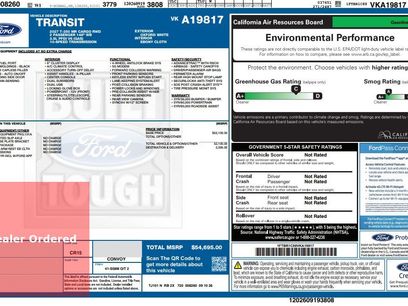 New 2027 Ford Transit 250 148 Medium Roof