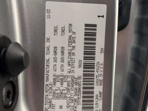 Used 2024 Toyota Tundra 1794 Edition w/ TRD Off-Road Package AWD/4WD image 39