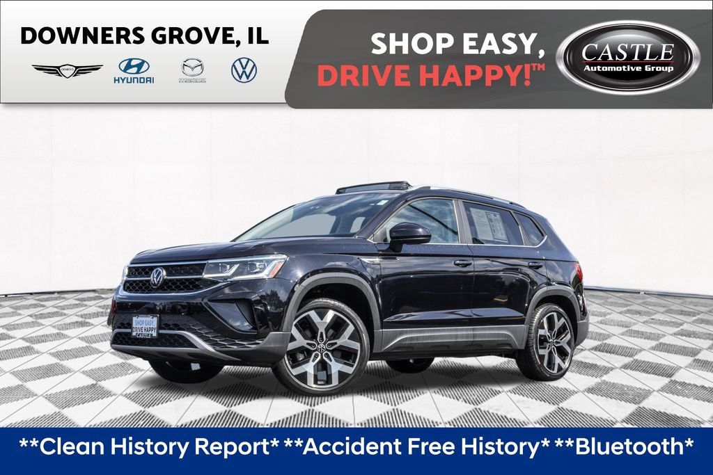 Certified 2023 Volkswagen Taos SEL AWD/4WD image 1