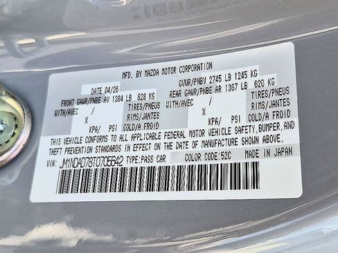 New 2026 MAZDA MX-5 Miata Grand Touring RWD image 35