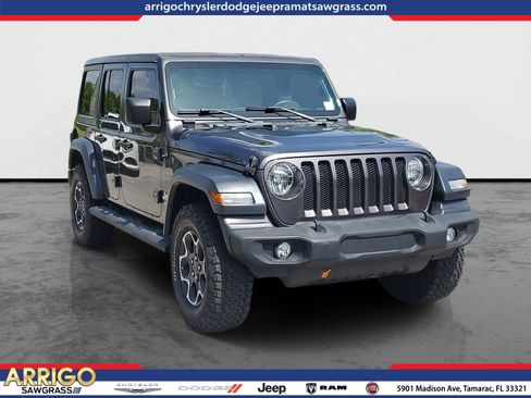 Certified 2020 Jeep Wrangler Unlimited Sport S AWD/4WD image 1