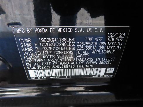 Used 2024 Honda HR-V Sport image 33