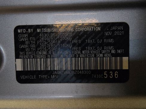 Used 2022 Mitsubishi Eclipse Cross LE image 33