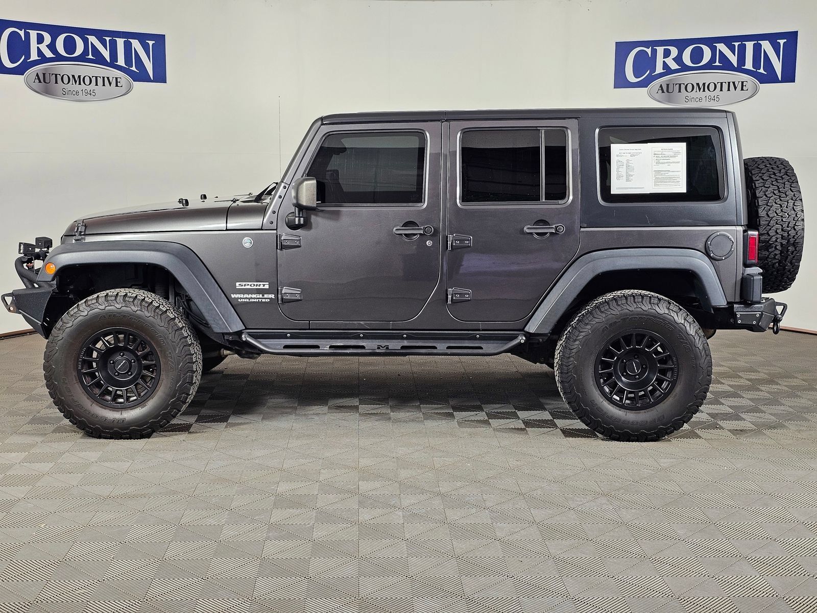 Used 2017 Jeep Wrangler Unlimited Sport w/ Quick Order Package 24S AWD/4WD image 34