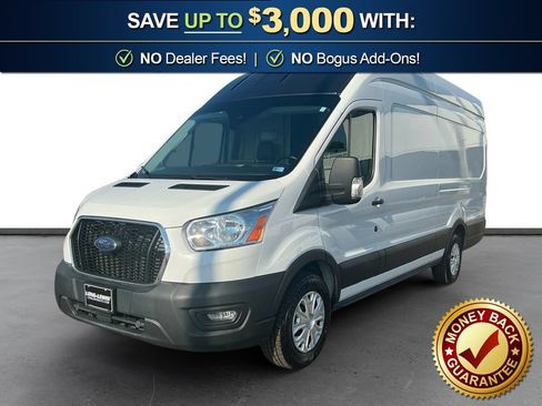 Used 2022 Ford Transit 350 148 High Roof Extended w/ Load Area Protection Package RWD image 1