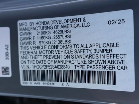 Used 2025 Honda Accord Sport image 50