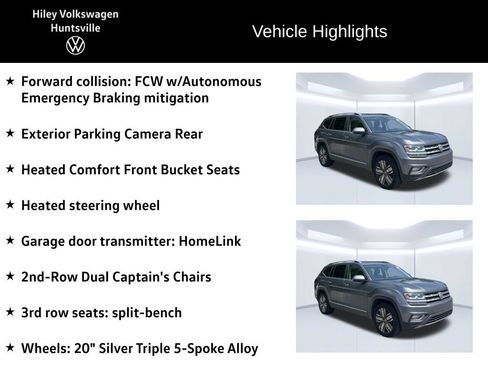Used 2019 Volkswagen Atlas SEL AWD/4WD image 13