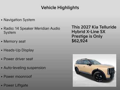 New 2027 Kia Telluride X-Line SX Prestige AWD/4WD image 35