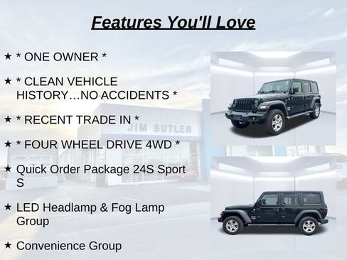 Used 2020 Jeep Wrangler Unlimited Sport S AWD/4WD image 7