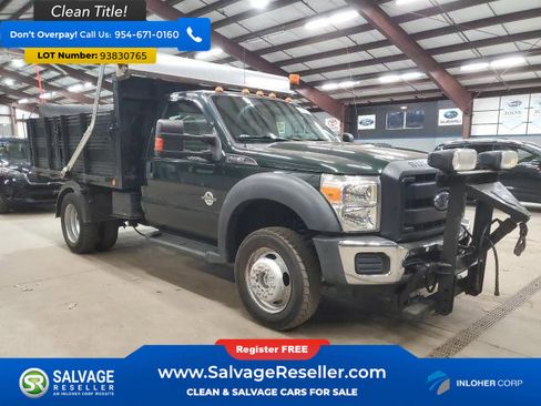 Used 2016 Ford F550 4x4 Regular Cab Super Duty image 5