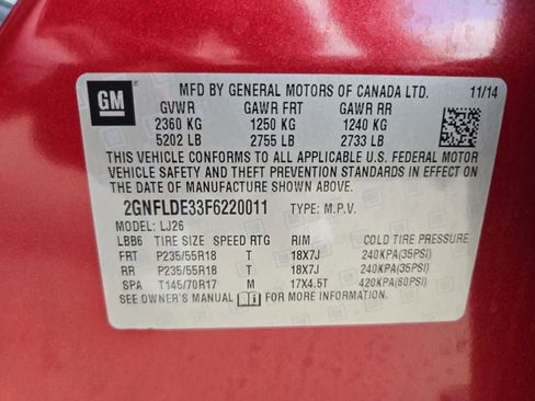 Used 2015 Chevrolet Equinox LTZ FWD image 39