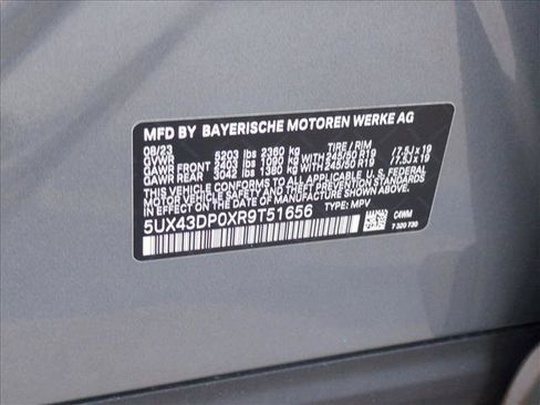 Certified 2024 BMW X3 sDrive30i w/ Premium Package RWD image 27