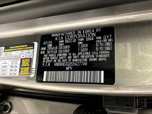 New 2025 Kia Sorento EX w/ EX Panoramic Sunroof Package AWD/4WD image 9