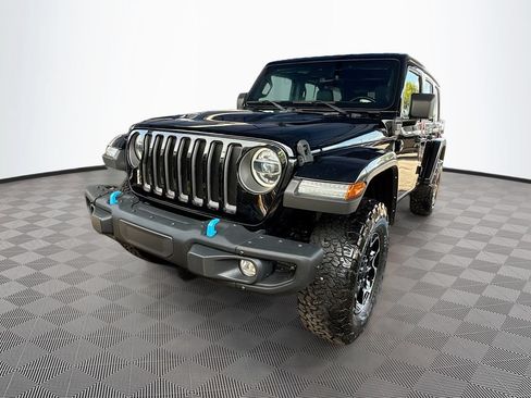 Used 2022 Jeep Wrangler Unlimited Rubicon 4xe w/ Steel Bumper Group AWD/4WD image 2