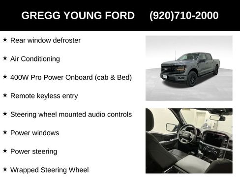 New 2026 Ford F150 XLT w/ Equipment Group 302A MID AWD/4WD image 35