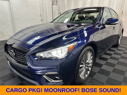 Used 2022 INFINITI Q50 Luxe w/ Cargo Package